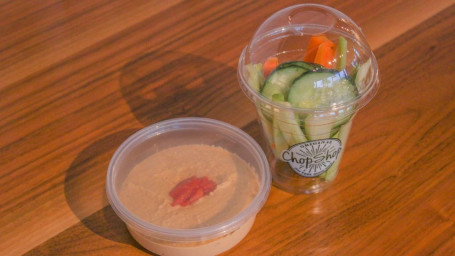 Red Pepper Hummus Raw Vegetables