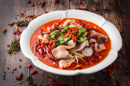 Chuān Là Shuǐ Zhǔ Yú Sichuan Style Spicy Poached Fish