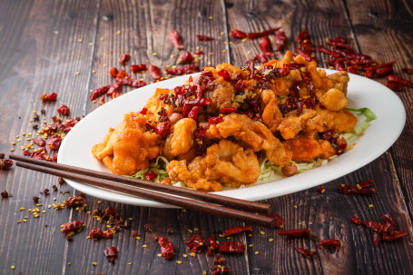 Zhòng Qìng Là Zi Jī Chongqing Spicy Chicken (Half)