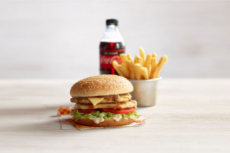 Repas Burger Double Filet Oprego (2610 Kj).
