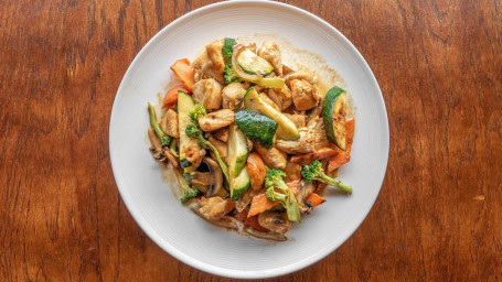 Hibachi Chicken Teriyaki Tiě Bǎn Jī