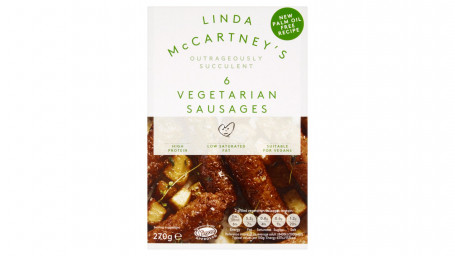 Les 6 saucisses végétariennes de Linda McCartney 270g