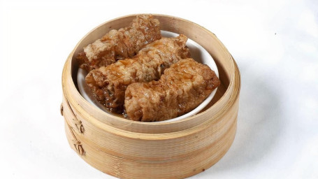 Stuffed Bean Curd (Vegetarian) Zhāi Xiān Zhú Juǎn