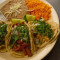 60. Cena De 4 Tacos 60. 4 Taco Dinner