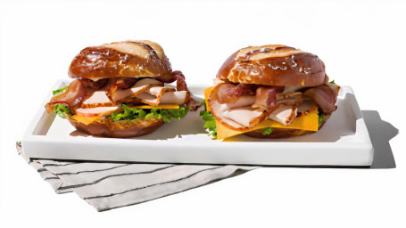 Rm Turkey, Bacon And Cheddar Pretzel Duo