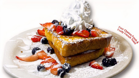 Four Cheese Fresh And Fruity French Toast