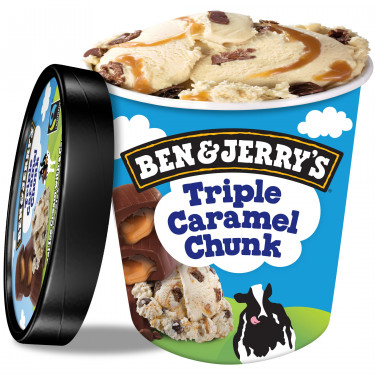 Ben Jerry's Triple Caramel Morceau 458Ml