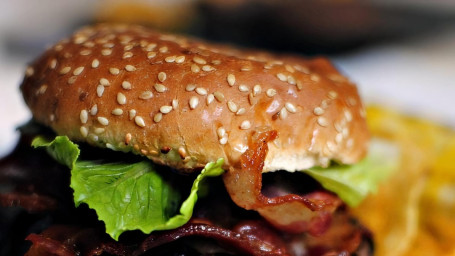 Cricket Burger With Fries