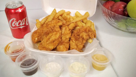 Chicken Tenders Combo Served W/Fries
