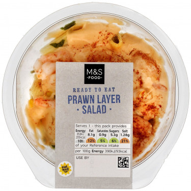 M S Food Prawn Layer Salad 400G