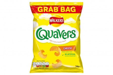 Snack Au Fromage Walkers Quavers 34G