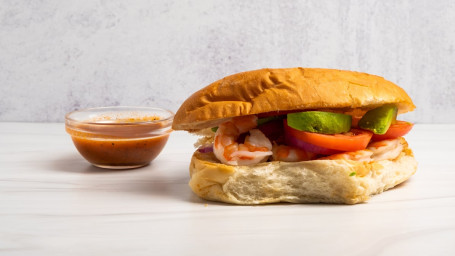 Shrimp Torta With Spicy Sauce