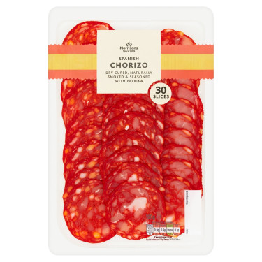 Chorizo ​​Espagnol Morrisons 100G