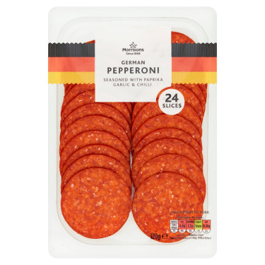 Morrisons Pepperoni Allemand 120G