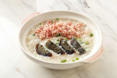 Suì Niú Pí Dàn Zhōu Porridge With Minced Beef And Preserved Egg