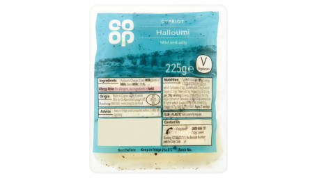 Co Op Chypriote Halloumi 225G