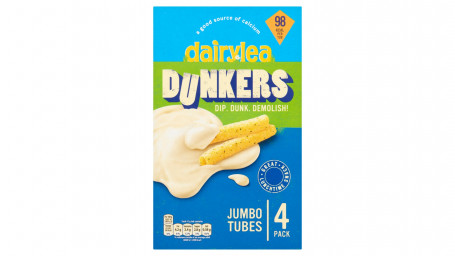Dairylea Dunkers Jumbo Tubes Lot De 4 Collations Au Fromage 164 G