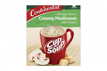 Continental Soup Creamy Mushroom With Croutons (50Gm)