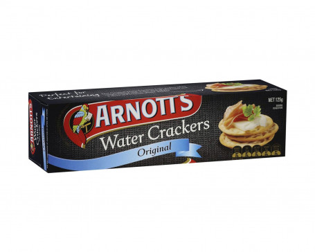 Arnotts Water Crackers Original (125G)