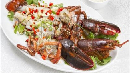Lobster With Szechuan Sauce