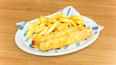 Jumbo Sausage (1 Pc) With Chips