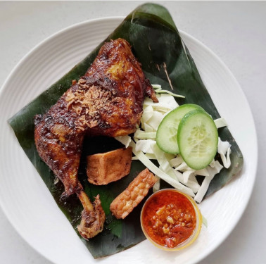 Grilled Marinated Chicken With Indonesian Sweet Sauce (Ayam Bakar Kecap Solo)