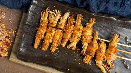 Pork Belly W. Enoki Wǔ Huā Ròu Jīn Zhēn Gū