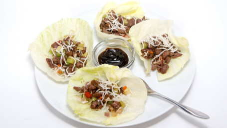 Minced Steak Lettuce Wraps