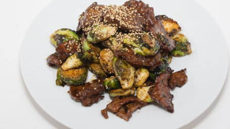Sauteed Brussel Sprout With Beef