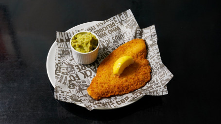 Plaice In Breadcrumbs And Chips