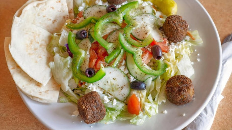 Falafel Grecian Salad
