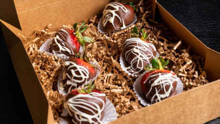 Plain Chocolate Dipped Strawberries