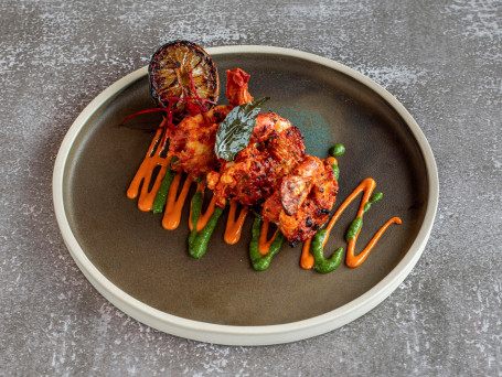 Red Pepper Tiger Prawns