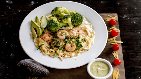 Avo Shrimp Fettucini