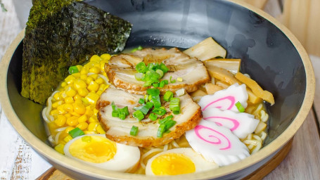 Traditional Shoyu Ramen Meal