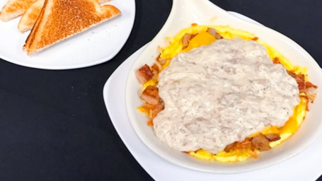 Southern Sausage Skillet With Toast