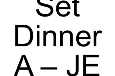 89. Set Dinner A For Two Person – Je
