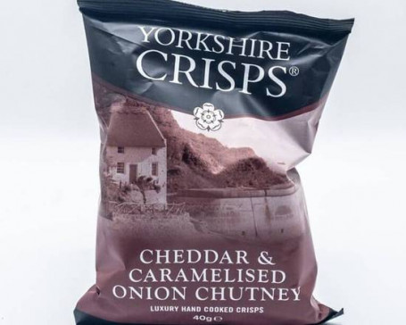 Yorkshire Crisps Cheddar And Caramelised Onion