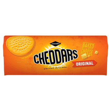 Jacobs Baked Cheddars Biscuits Au Fromage 150G
