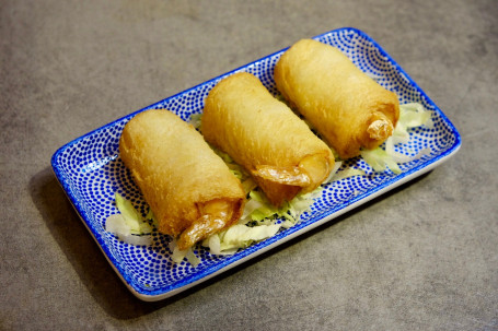 Yòu Zi Xiā Duō Shì Shrimp Toast Rolls With Yuzu And Orange Filling