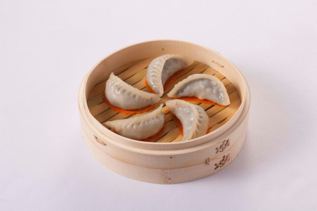 Tiān Jīn Huā Sù Zhēng Jiǎo (5Zhī Steamed Minced Vegetables Dumplings (5Pcs