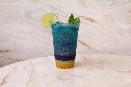 Blue Caribbean Mocktail