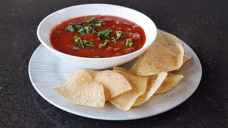 Chips And Apricot Salsa Large