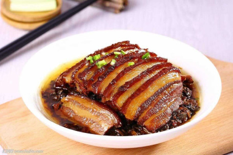 Steamed Pork Belly With Preserved Greens Méi Cài Kòu Ròu