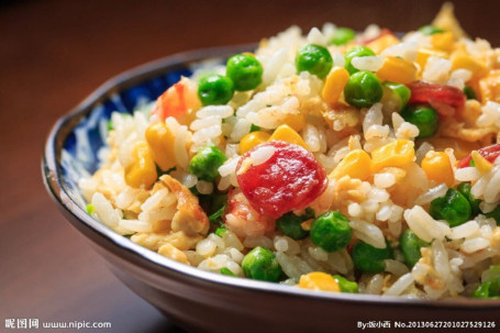 [L] Singapore Mixed Meat Fried Rice Xīng Zhōu Chǎo Fàn