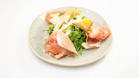 Prosciutto, Rucola, Grana E Carciofini