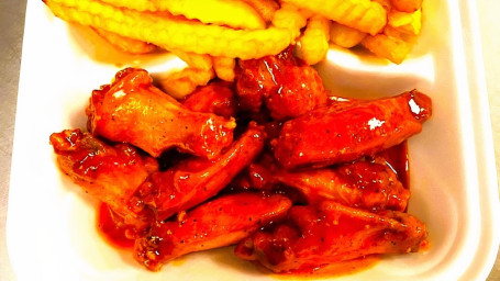 Wing French Fries (Medium Size Party Wing) (10 Pieces)
