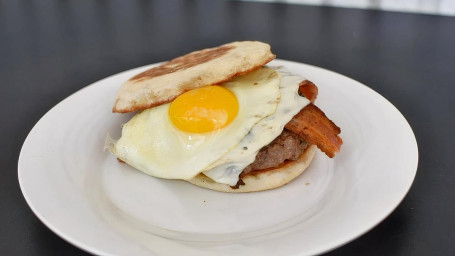 The Hangover Burger Sandwich