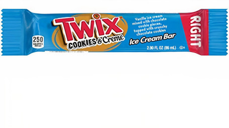 Twix Cookies Cream Ice Cream Bar