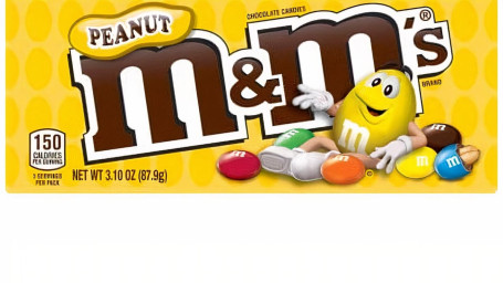 M&M’s Peanut Coated With Milk Chocolate